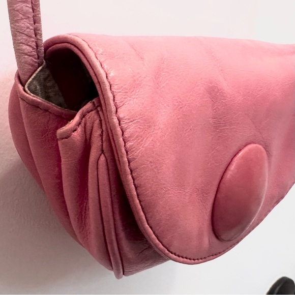 HOBO Vintage Pink Leather Mini Crossbody Bag - Picture 4 of 12